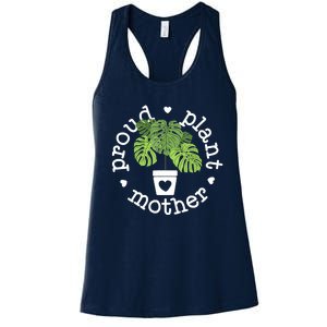 Proud Plant Mother Plant Mama Plant Women's Racerback Tank