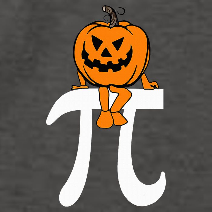 Pumpkin Pie Math Funny Halloween Thanksgiving Pi Day Vector Backpack