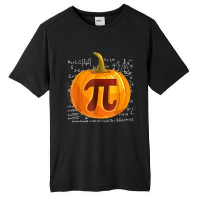 Pumpkin Pi Math Teacher Halloween Thanksgiving Day Costume Tall Fusion ChromaSoft Performance T-Shirt