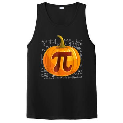 Pumpkin Pi Math Teacher Halloween Thanksgiving Day Costume PosiCharge Competitor Tank