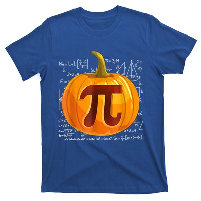 Pumpkin Pi Math Teacher Halloween Thanksgiving Day Costume T-Shirt