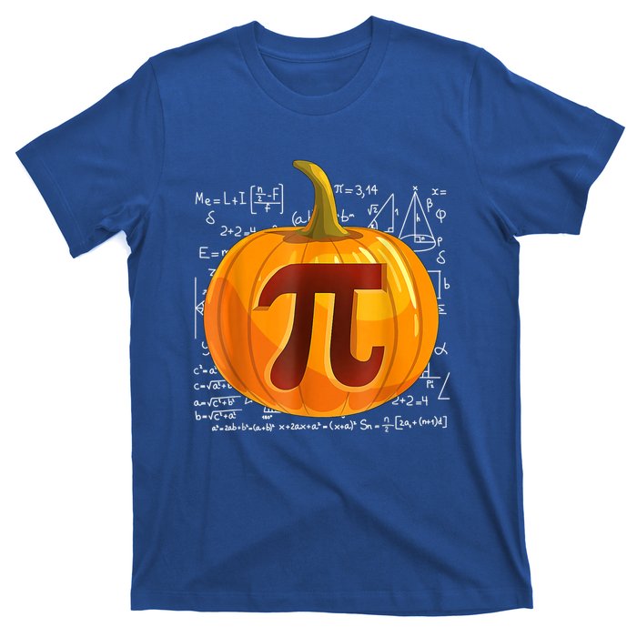 Pumpkin Pi Math Teacher Halloween Thanksgiving Day Costume T-Shirt