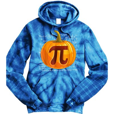 Pumpkin Pi Math Teacher Halloween Thanksgiving Day Costume Tie Dye Hoodie