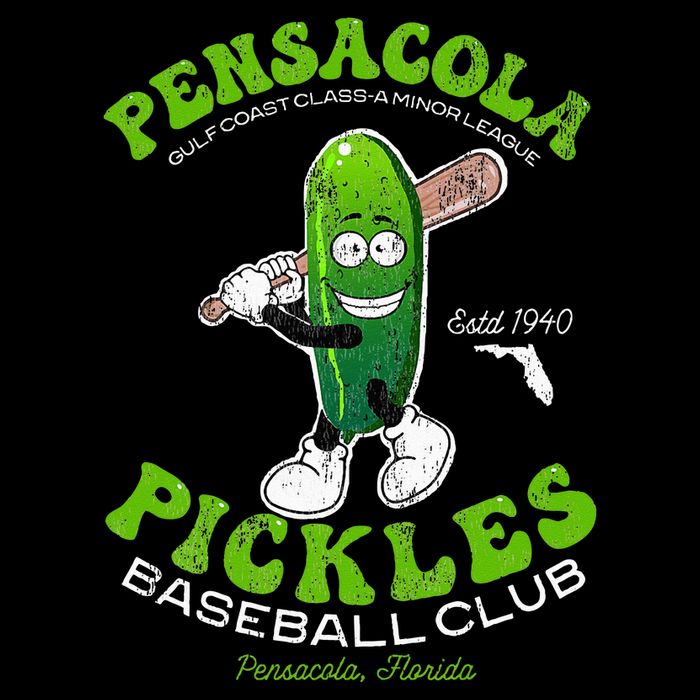 Pensacola Pickles Minor League Retro Baseball Team Drawstring Bag