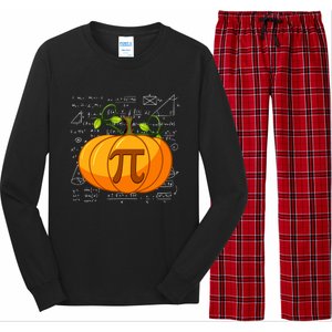 Pumpkin Pie Math Happy Halloween Thanksgiving Pi Day Gift Long Sleeve Pajama Set