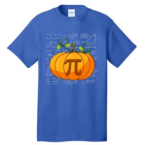 Pumpkin Pie Math Happy Halloween Thanksgiving Pi Day Gift Tall T-Shirt