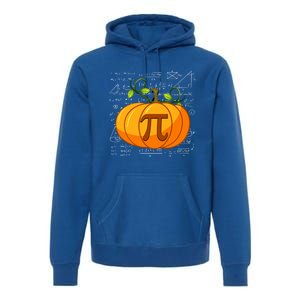 Pumpkin Pie Math Happy Halloween Thanksgiving Pi Day Gift Premium Hoodie