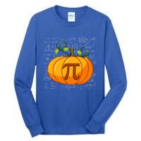 Pumpkin Pie Math Happy Halloween Thanksgiving Pi Day Gift Tall Long Sleeve T-Shirt