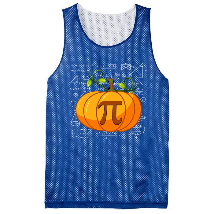 Pumpkin Pie Math Happy Halloween Thanksgiving Pi Day Gift Mesh Reversible Basketball Jersey Tank