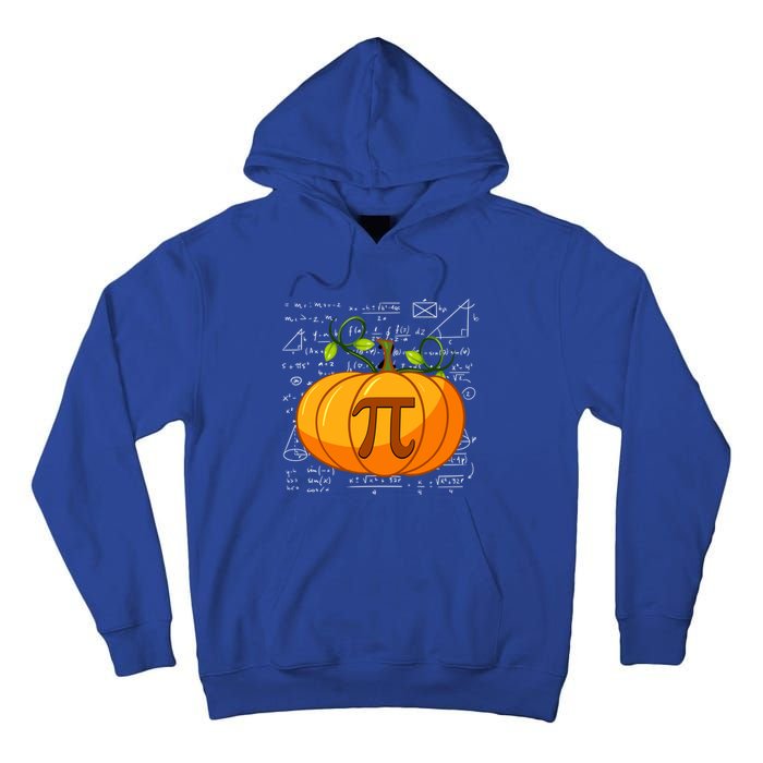 Pumpkin Pie Math Happy Halloween Thanksgiving Pi Day Gift Tall Hoodie