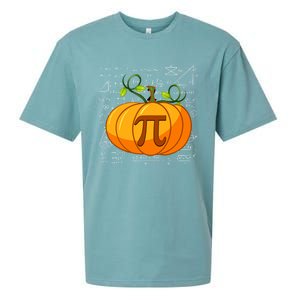 Pumpkin Pie Math Happy Halloween Thanksgiving Pi Day Gift Sueded Cloud Jersey T-Shirt