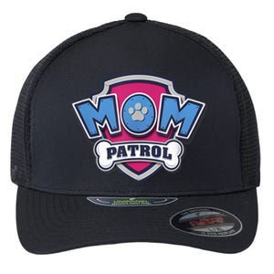 P.A.W. P.A.T.R.O.L MotherS Day Mom Patrol Badge Flexfit Unipanel Trucker Cap