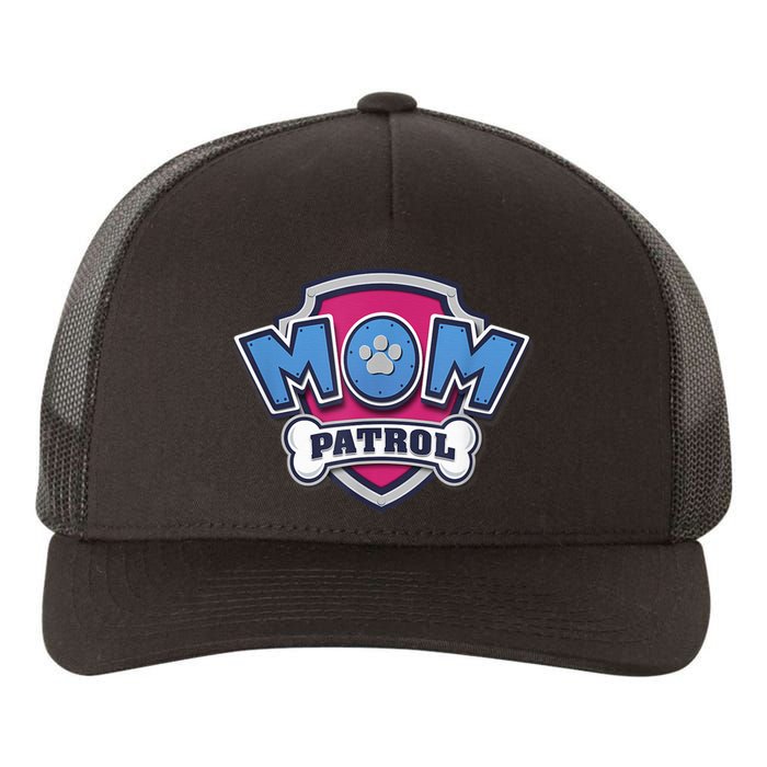 P.A.W. P.A.T.R.O.L MotherS Day Mom Patrol Badge Yupoong Adult 5-Panel Trucker Hat