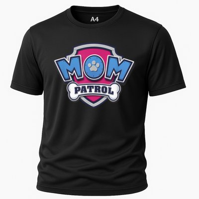 P.A.W. P.A.T.R.O.L MotherS Day Mom Patrol Badge Performance Shirt
