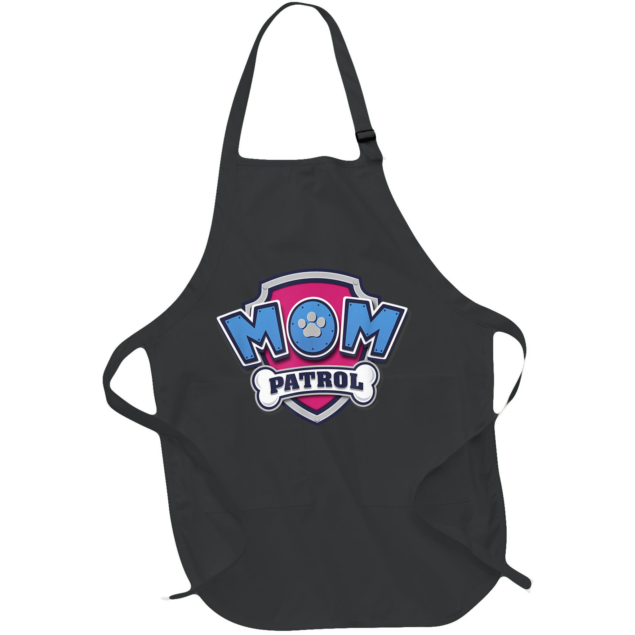  MotherS Day Mom Patrol Badge Apron