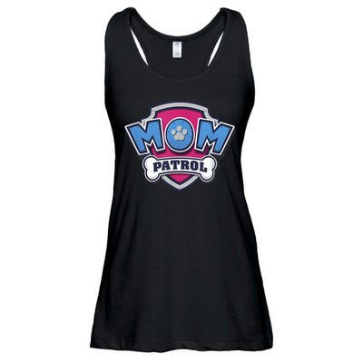  MotherS Day Mom Patrol Badge Ladies Essential Flowy Tank