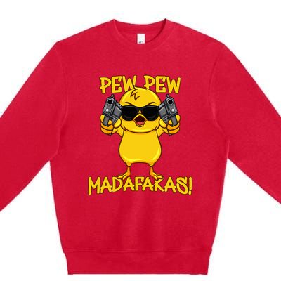 Pew Pew Madafakas Premium Crewneck Sweatshirt