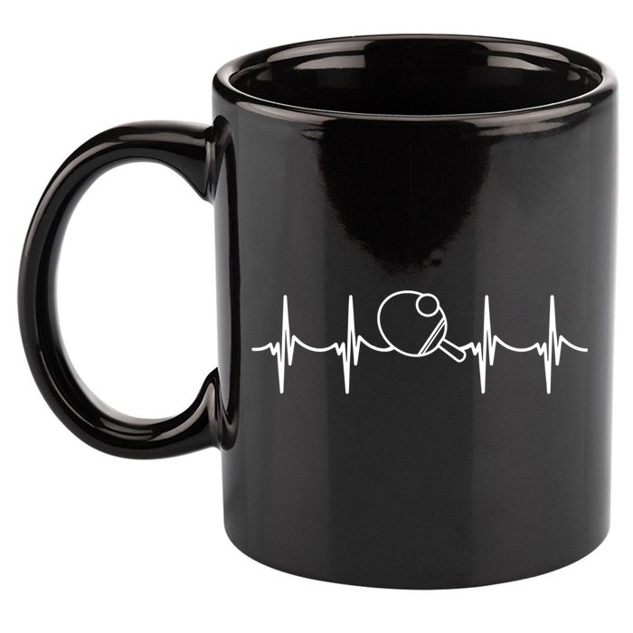 Ping Pong Master Table Tennis Cool Gift 11oz C Handle Ceramic Mug