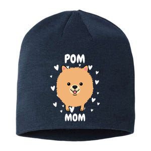 Pom Pomeranian Mom Mummy Mama Mum Mommy Mother Sustainable Beanie