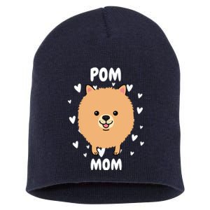 Pom Pomeranian Mom Mummy Mama Mum Mommy Mother Short Acrylic Beanie