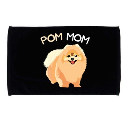 Pomeranian Pom Mom Pomeranian Mama Woman Microfiber Hand Towel