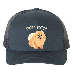 Pomeranian Pom Mom Pomeranian Mama Woman Yupoong Adult 5-Panel Trucker Hat