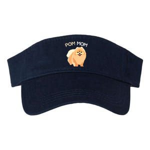 Pomeranian Pom Mom Pomeranian Mama Woman Valucap Bio-Washed Visor