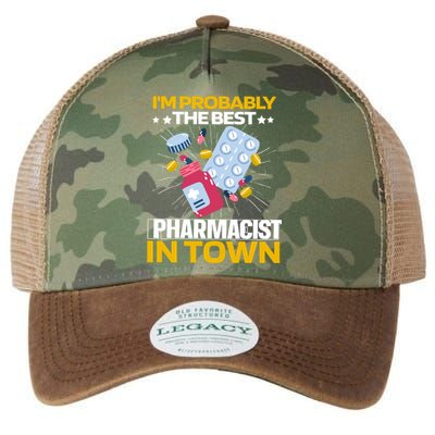 Pharmacy Pills Medicine Dispensary Cool Gift Pharmacist Gift Legacy Tie Dye Trucker Hat