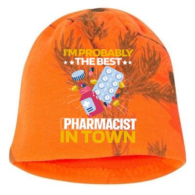 Pharmacy Pills Medicine Dispensary Cool Gift Pharmacist Gift Kati - Camo Knit Beanie