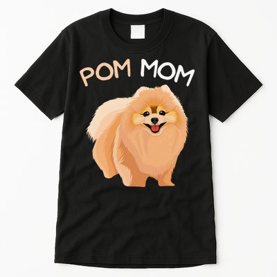 Pomeranian Pom Mom Dog Mama Tall T-Shirt