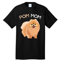 Pomeranian Pom Mom Dog Mama Tall T-Shirt