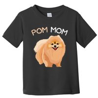 Pomeranian Pom Mom Dog Mama Toddler T-Shirt