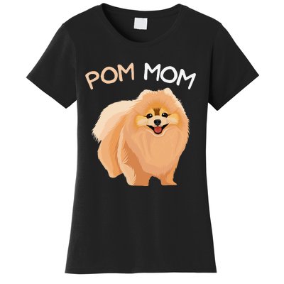 Pomeranian Pom Mom Dog Mama Women's T-Shirt