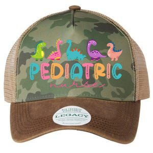 Picu Pediatric Nurse Dinosaurs Peds Nurse Crew Appreciation Legacy Tie Dye Trucker Hat