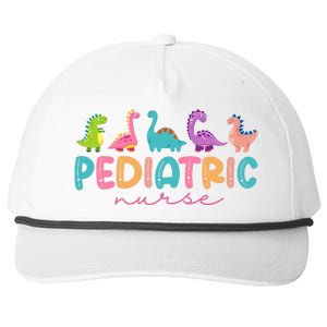 Picu Pediatric Nurse Dinosaurs Peds Nurse Crew Appreciation Snapback Five-Panel Rope Hat