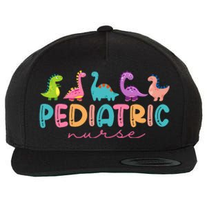 Picu Pediatric Nurse Dinosaurs Peds Nurse Crew Appreciation Wool Snapback Cap