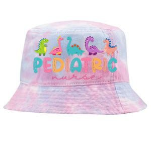 Picu Pediatric Nurse Dinosaurs Peds Nurse Crew Appreciation Tie-Dyed Bucket Hat