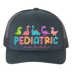 Picu Pediatric Nurse Dinosaurs Peds Nurse Crew Appreciation Yupoong Adult 5-Panel Trucker Hat