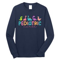 Picu Pediatric Nurse Dinosaurs Peds Nurse Crew Appreciation Long Sleeve Shirt