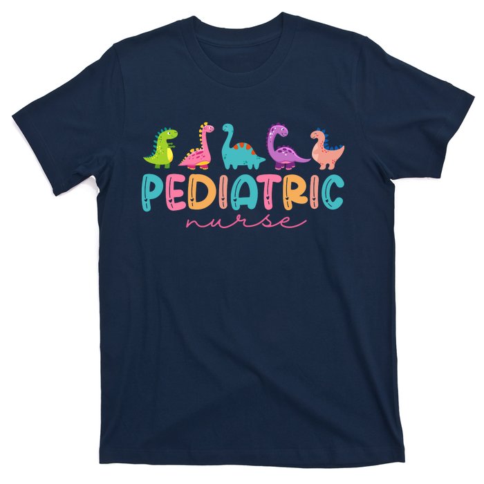 Picu Pediatric Nurse Dinosaurs Peds Nurse Crew Appreciation T-Shirt