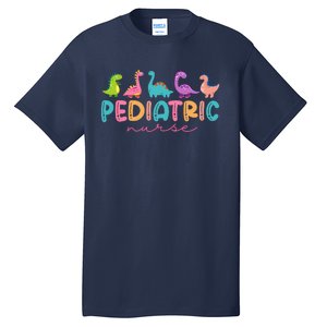 Picu Pediatric Nurse Dinosaurs Peds Nurse Crew Appreciation Tall T-Shirt