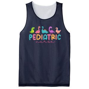 Picu Pediatric Nurse Dinosaurs Peds Nurse Crew Appreciation Mesh Reversible Basketball Jersey Tank