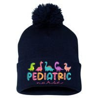 Picu Pediatric Nurse Dinosaurs Peds Nurse Crew Appreciation Pom Pom 12in Knit Beanie