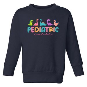 Picu Pediatric Nurse Dinosaurs Peds Nurse Crew Appreciation Toddler Sweatshirt