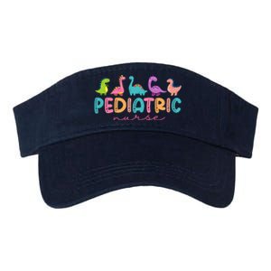 Picu Pediatric Nurse Dinosaurs Peds Nurse Crew Appreciation Valucap Bio-Washed Visor