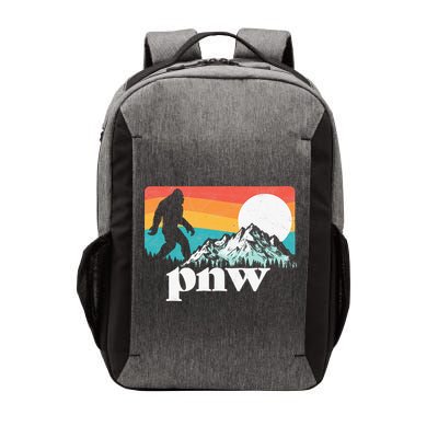 Pnw Pacific Northwest Bigfoot Mountains Retro 80s Graphic Vector Backpack