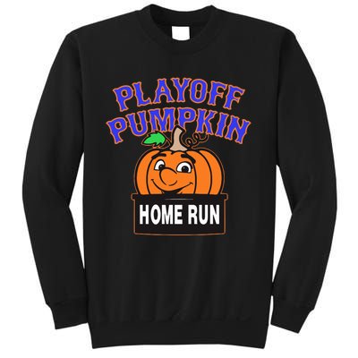 Playoff Pumpkin New York Omg With Smiling Pumpkin Face Sweatshirt