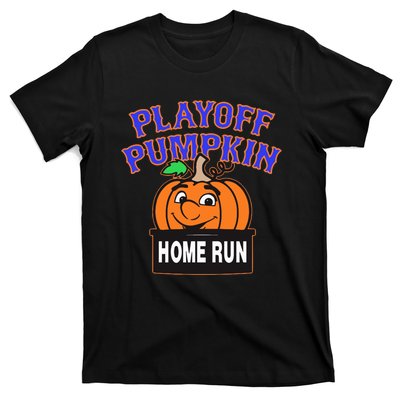 Playoff Pumpkin New York Omg With Smiling Pumpkin Face T-Shirt