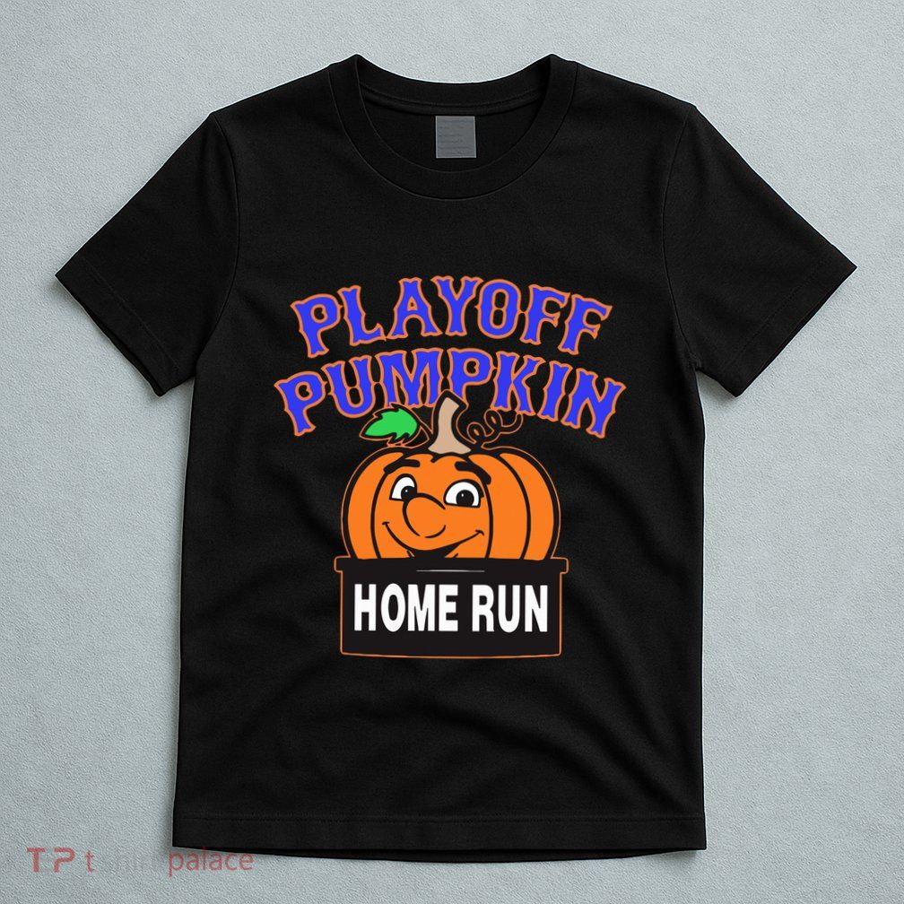 Playoff Pumpkin New York Omg With Smiling Pumpkin Face T-Shirt
