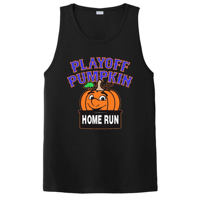 Playoff Pumpkin New York Omg With Smiling Pumpkin Face PosiCharge Competitor Tank